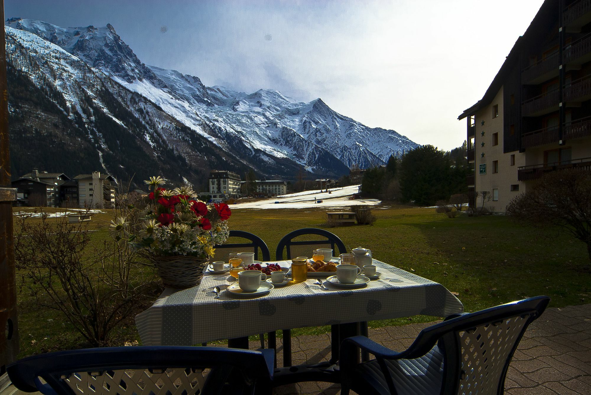Front Ski Slope Chamonix Apartment Eksteriør billede