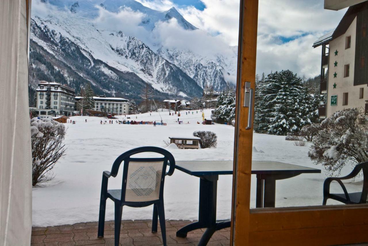 Front Ski Slope Chamonix Apartment Eksteriør billede