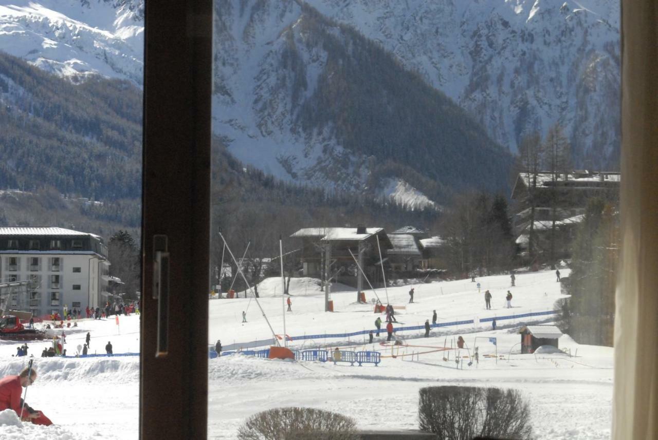 Front Ski Slope Chamonix Apartment Eksteriør billede